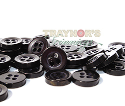 18L 4-Hole Shirt Buttons, 100pcs