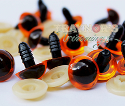 Amber Eyes, 100pcs