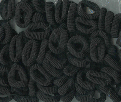 Towelling Pony Loop Hair Bands