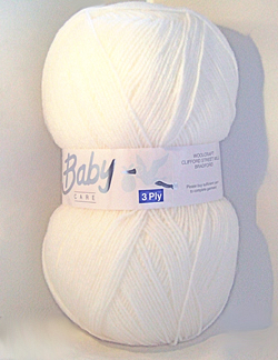 Woolcraft Babycare 3PLY, 10 Balls