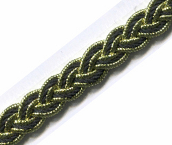 Metallic Plait Braid, 10yds