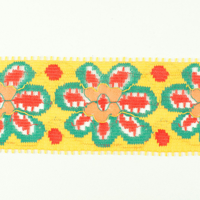 Orange & Green Lace, 50m