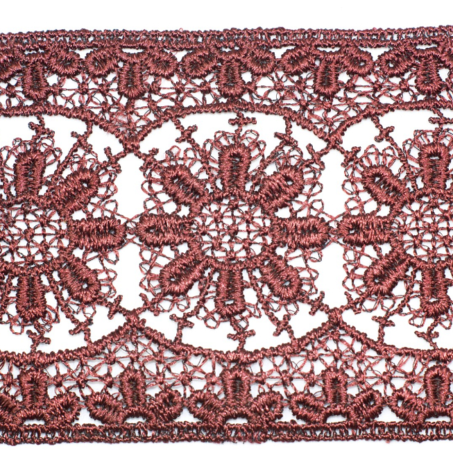 Wine Heavy Guipure, 13.7m