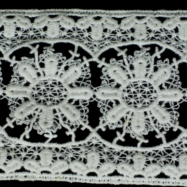 White Heavy Guipure, 13.7