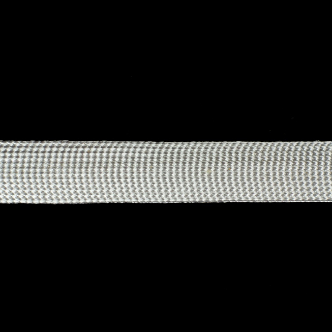 20mm White Rayon Braid, 25m