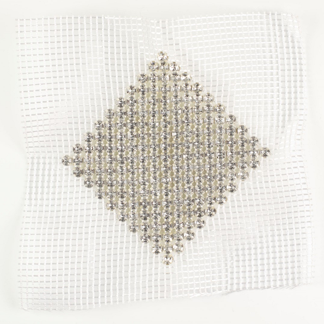Diamond Shaped Diamonte Patch