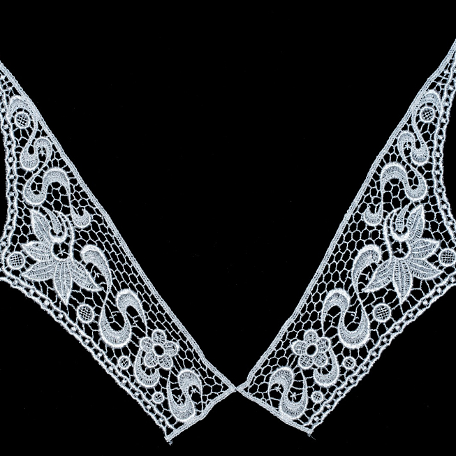 Guipure Lace Collar 40260