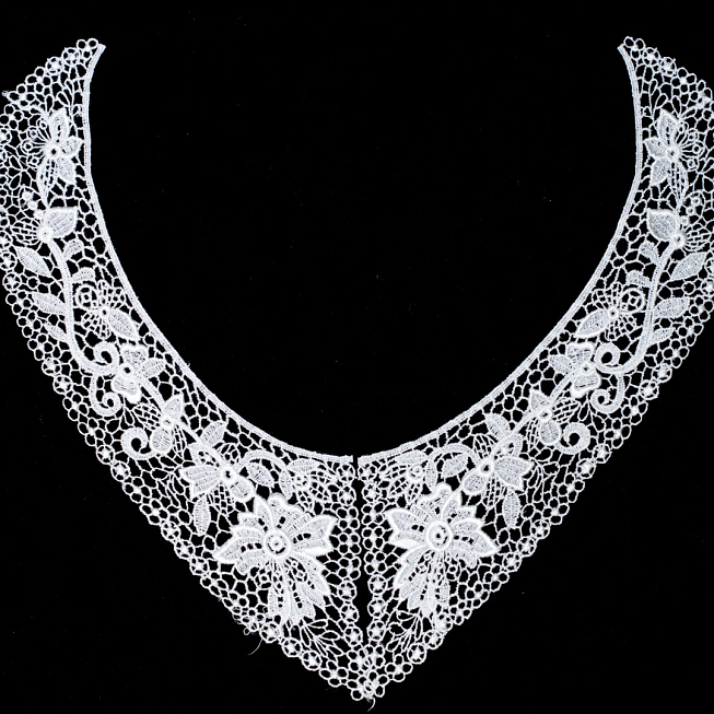 Guipure Lace Collar 9758