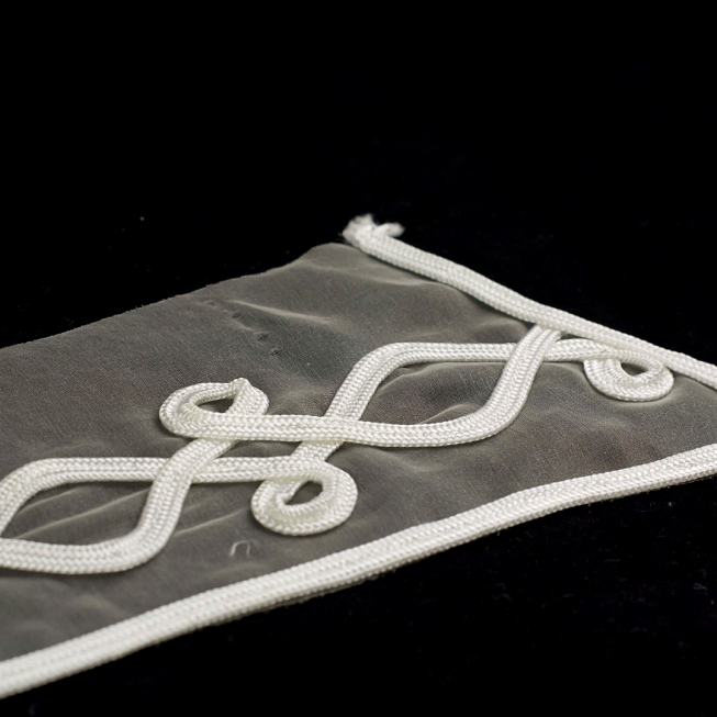 Ivory Braid Embroidery Collar