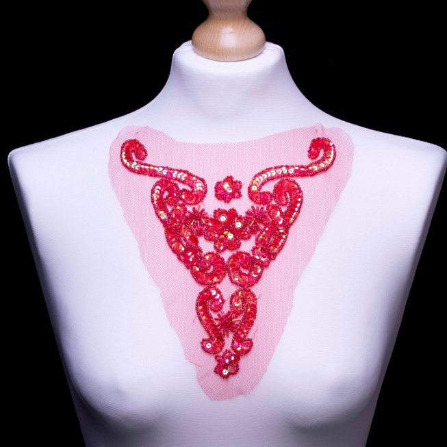 Red Sequin Applique
