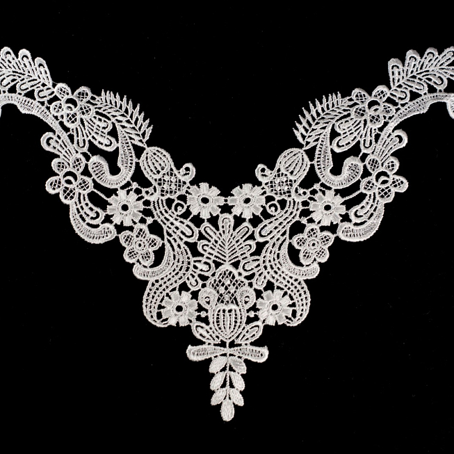 Ivory Lace Applique