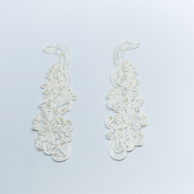 Ivory Bridal Applique 01