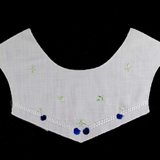 Child Neckline (Blue Cherry)