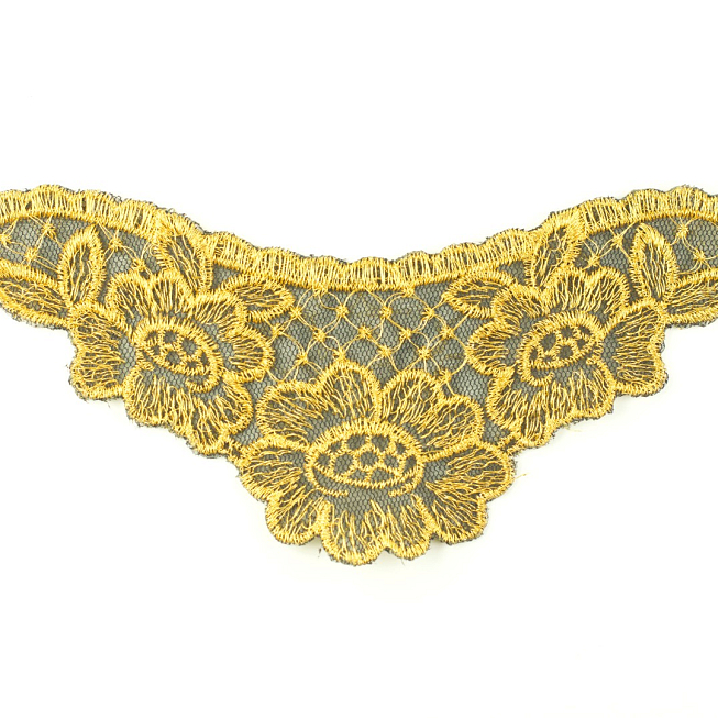 Vintage Gold Applique