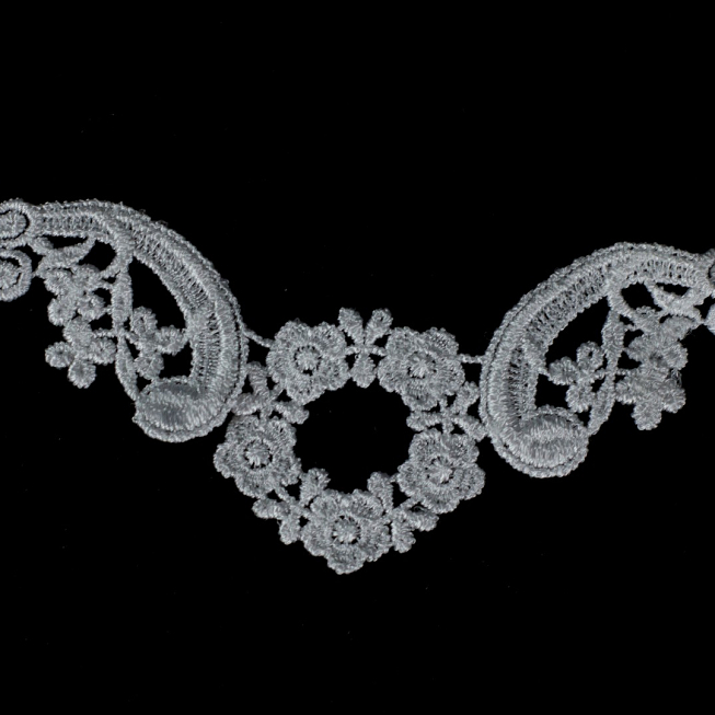 White Applique 08, 10pcs