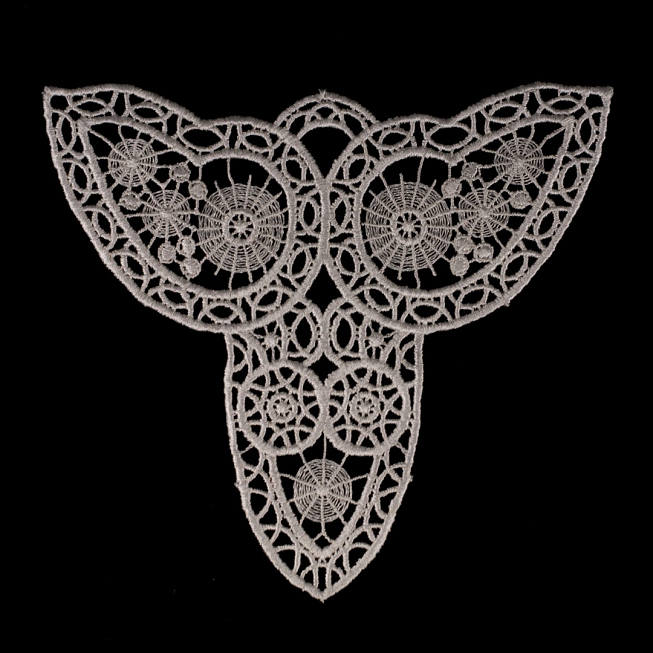 Ivory Guipure Applique 07