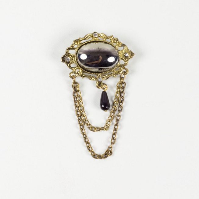 Vintage Style Metal Brooch, 10pcs