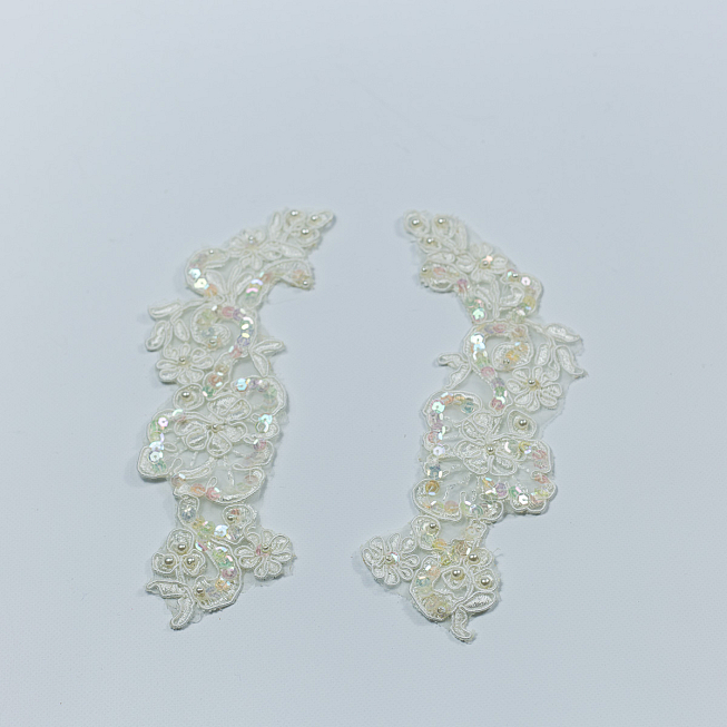 Ivory Bridal Applique 02