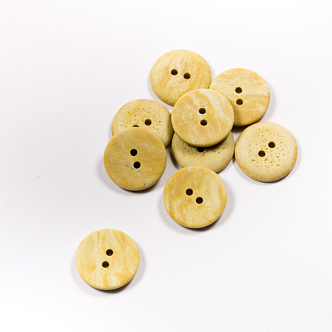 32L Faux Stone Button, 100pcs