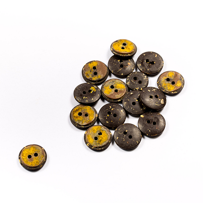 24L Coconut Button, 100pcs