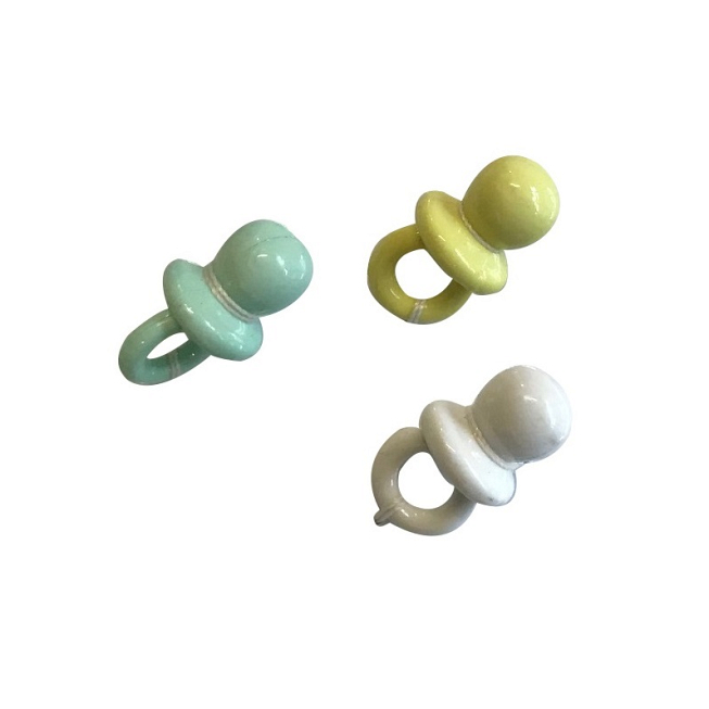 Novelty Dummy Buttons, 100pcs