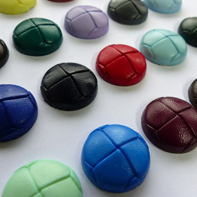 Football Shank Buttons, 100pcs
