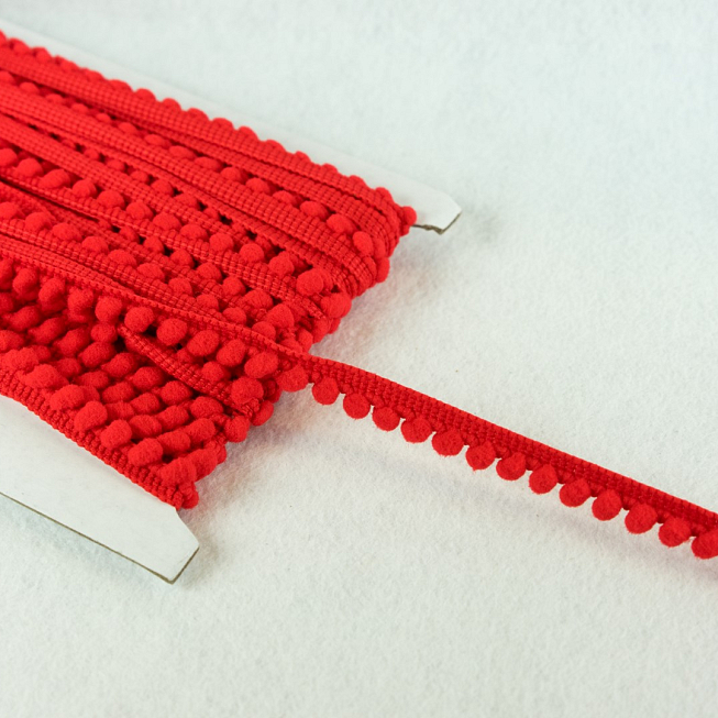 1cm Pom Pom Fringe, 10m
