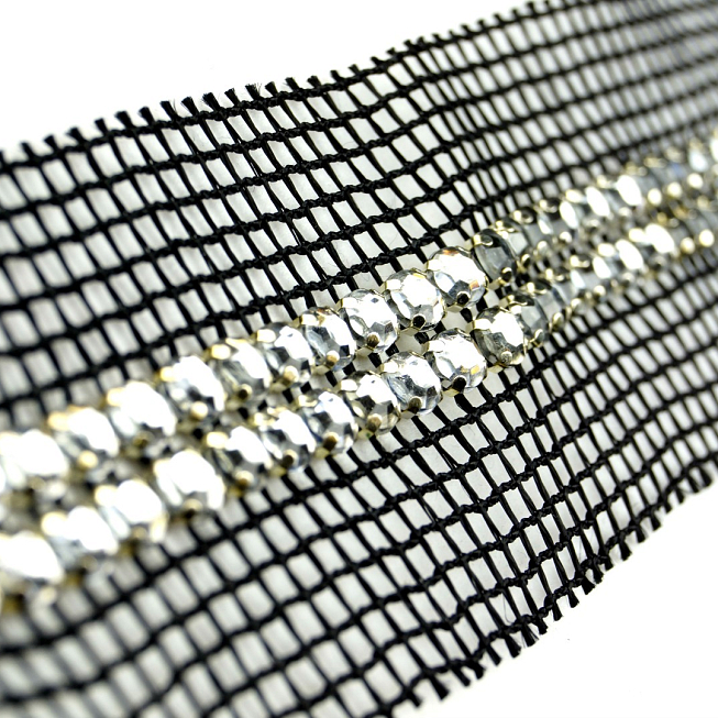 2-Row Rhinestone Banding Strip