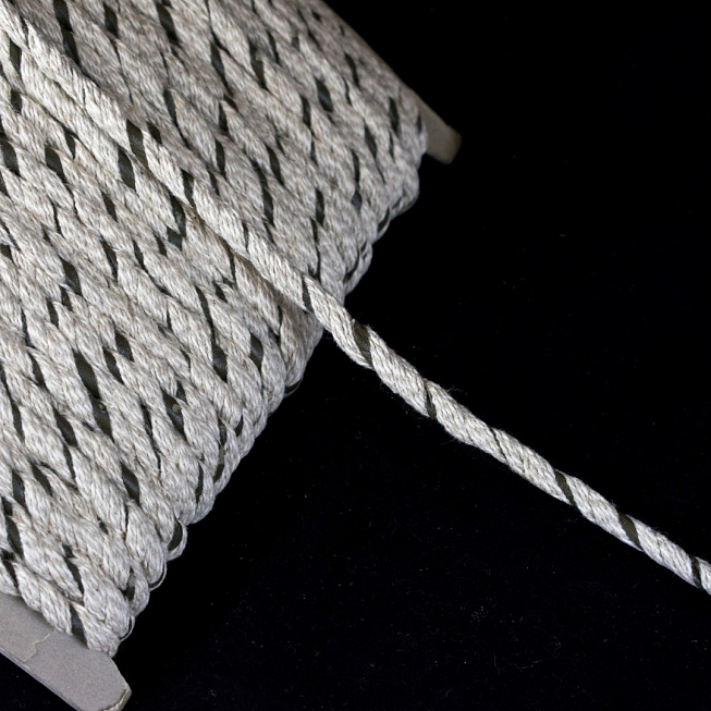 10mm Natural Twisted Cotton Cord, 50m