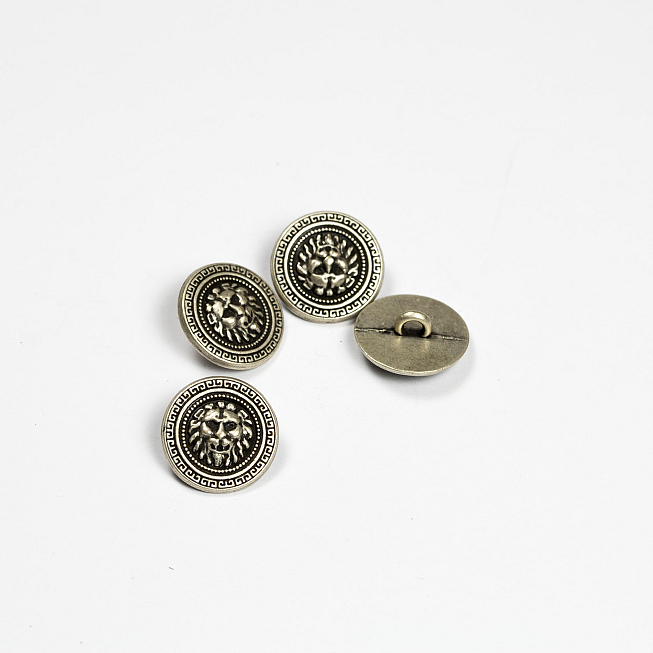 28L Lion Face Button, 25pcs