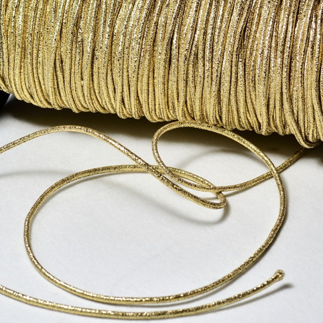 Round Lurex Round Elastic