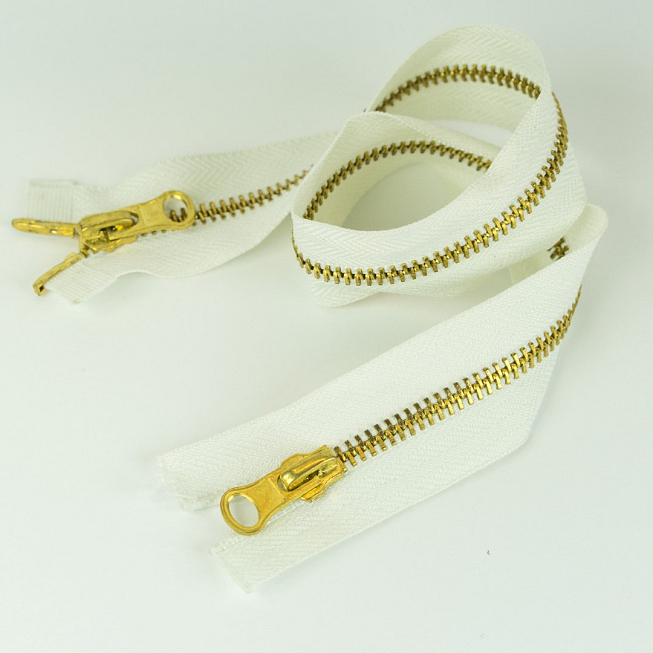 No.5 2-Way Brass Zip (17