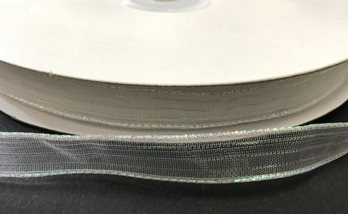10mm Iridescent Organza Ribbon, 100yds