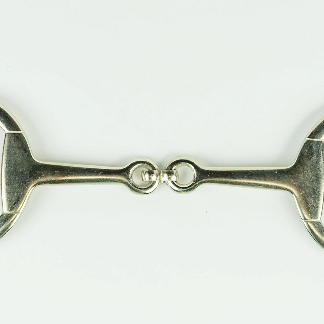 50mm Silver Horsebit Buckle