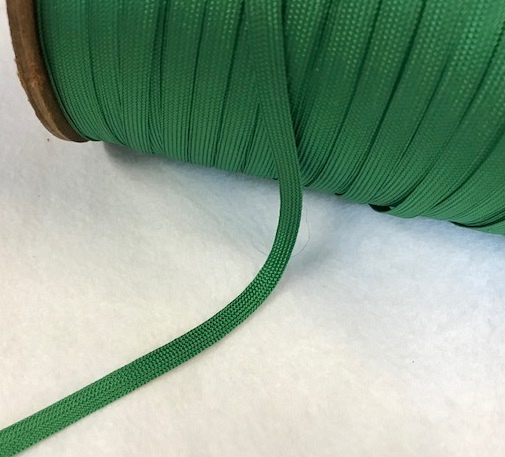 6mm Emerald Green Rayon Braid, 25m