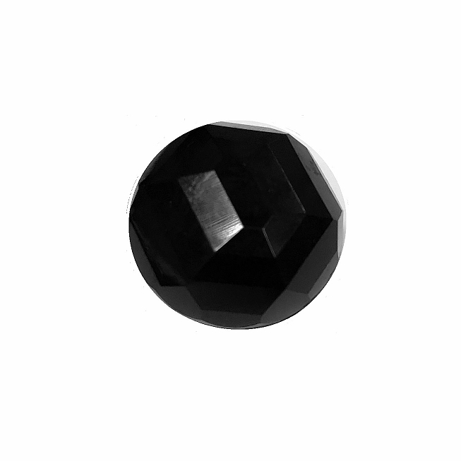 44L Faceted Chunky Shank Button, 25pcs