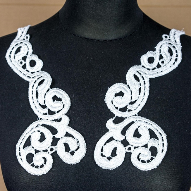 Guipure Lace Collar 2104