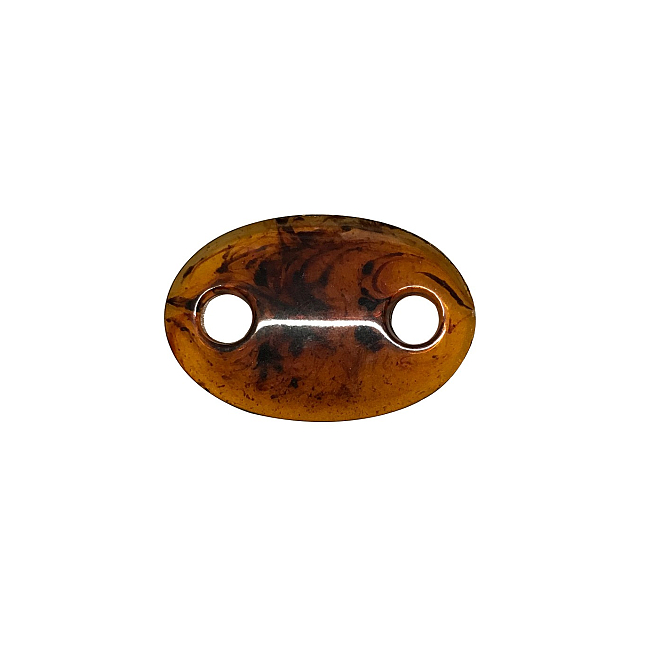 50mm tortoise shell bead buckle
