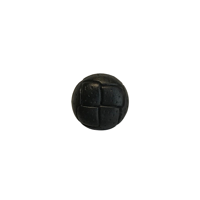 Black Football Shank Buttons, 100pcs