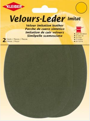 Faux Leather Patches, 5 Pairs