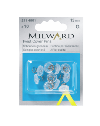13mm Twist Cover Pins, 5 Box