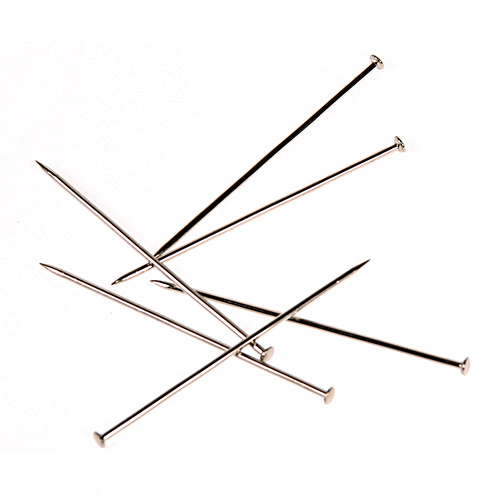 Hardened & Tempered Steel Pins, 500g