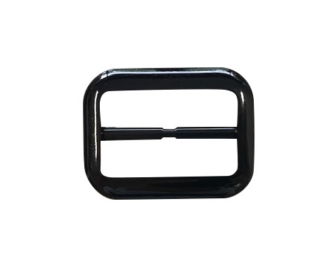 40mm Hollow Black Slider Buckle