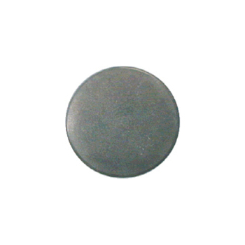 Gunmetal Flat Top Shank Button, 25pcs