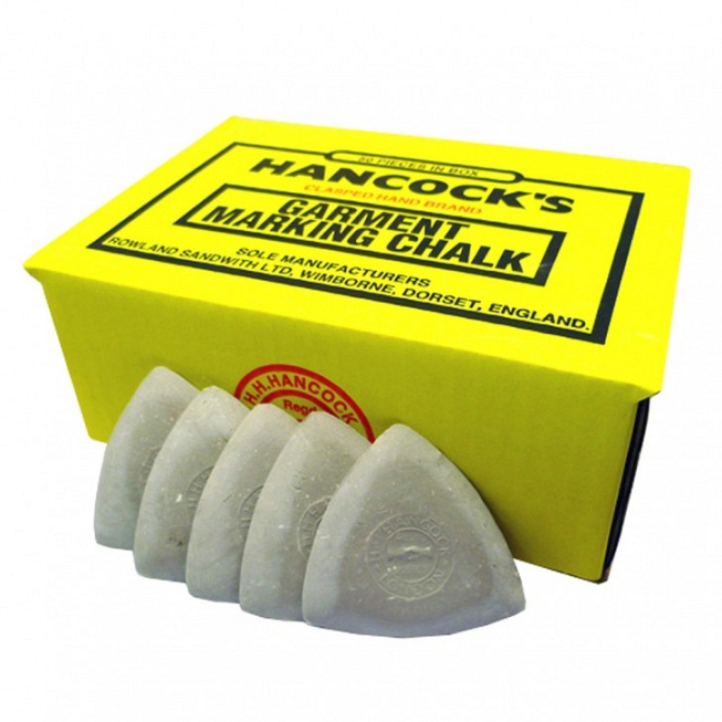 Hancocks White Tailors Chalk, 50pcs