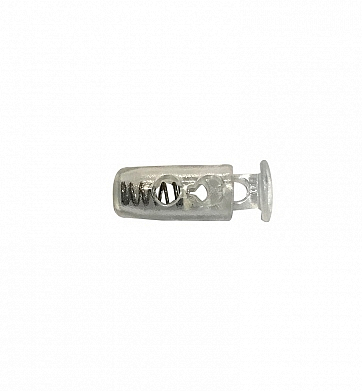 Small 2-Hole Toggle Spring Ends, 100pcs
