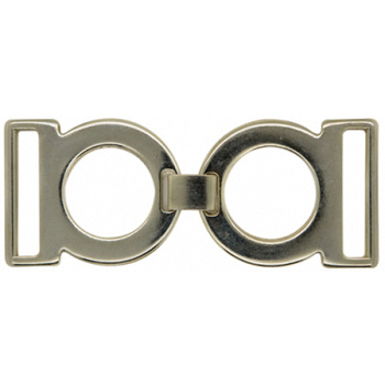 25mm Metal Link Fastener, 5 pairs