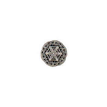 Filigree Web Button, 25pcs
