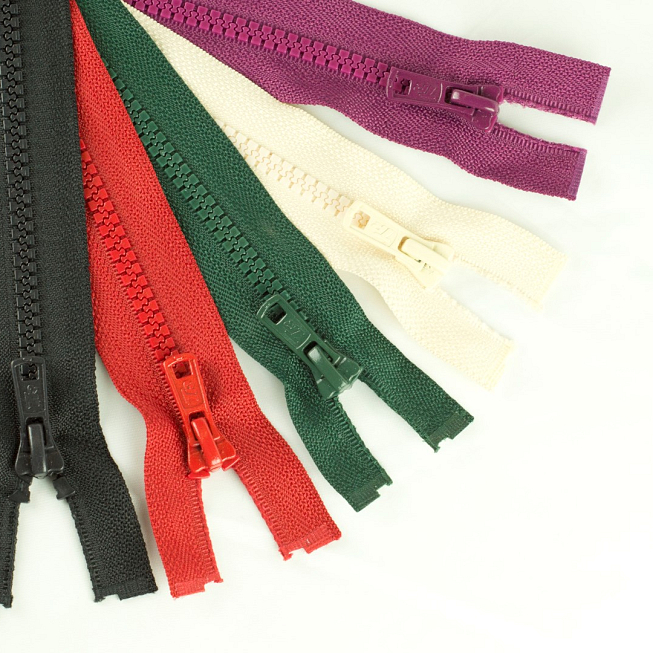 No.5 Chunky Zips, 10 Zips