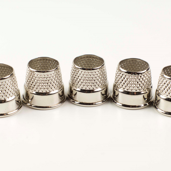 Open Top Tailors Thimbles, 36pcs